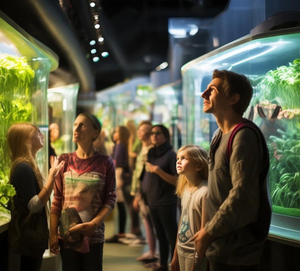 理想体验，走进农业科普展板 研究生活中的科学之美