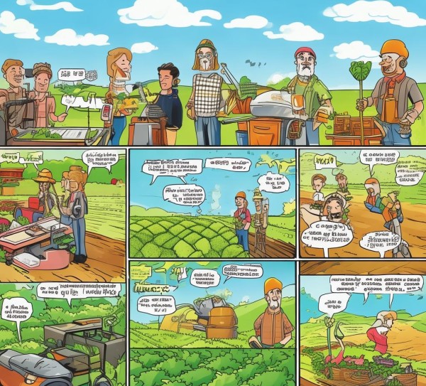 农业科普漫画素材,助力农民知识传播 农业科普漫画素材,助力农民知识传播