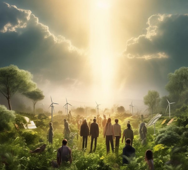 环保，一束光照亮人类的未来