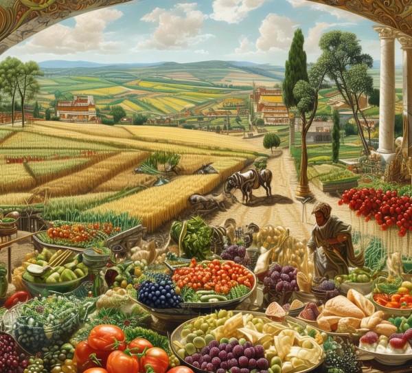 罗马农业产品，从田间到餐桌的辉煌