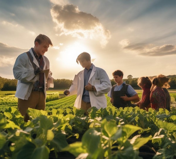 助力农业成长，科普小哥助力农民成长