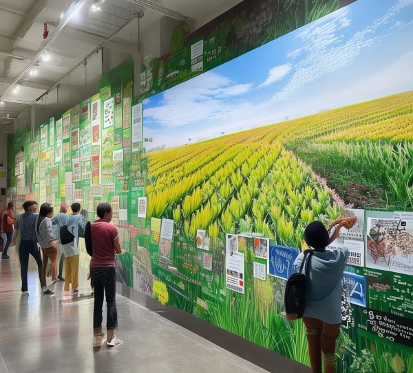 农业科普互动墙图片素材,让知识与生活相遇 农业科普互动墙图片素材,让知识与生活相遇