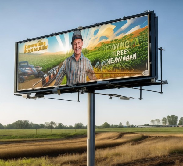 农业科普宣传广告牌,助力农业现代化,提升农民Understanding 农业科普宣传广告牌,助力农业现代化,提升农民Understanding