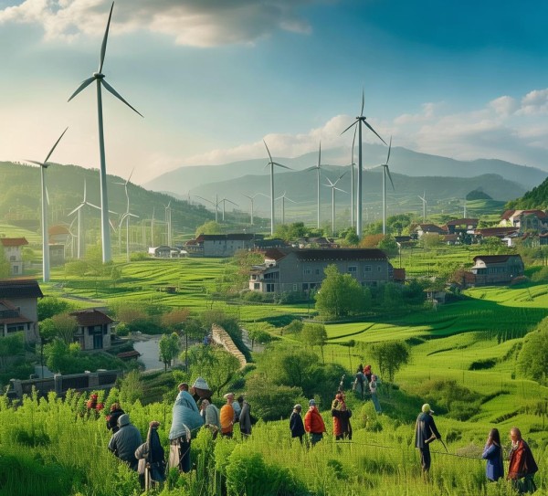 辽宁乡镇绿色发展，保护环境，促进经济转型